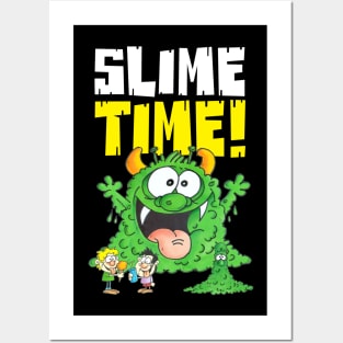 slime time Posters and Art